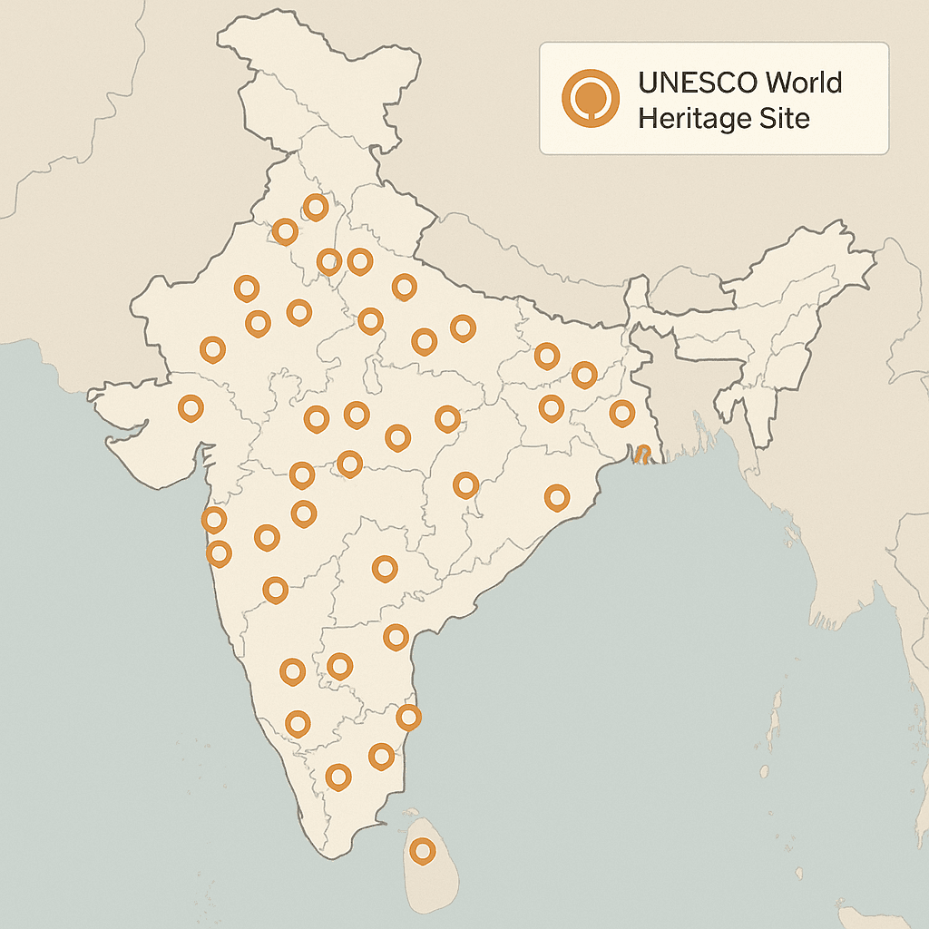Unesco World Heritage Sites in India