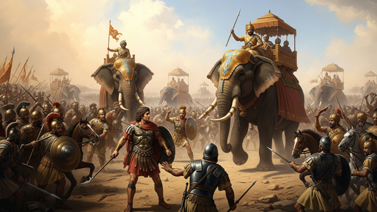 Alexander vs Porus